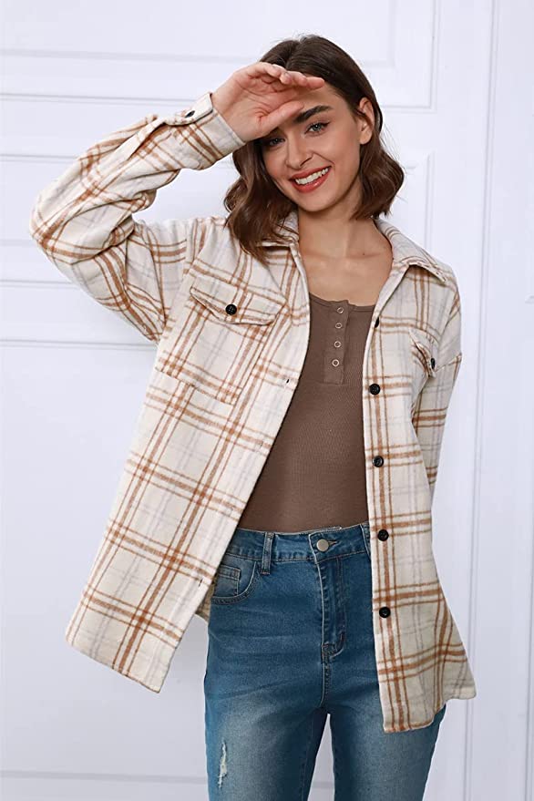 Women's Signature Wool-Blend Long Shacket | Shirts & Tops at L.L.Bean